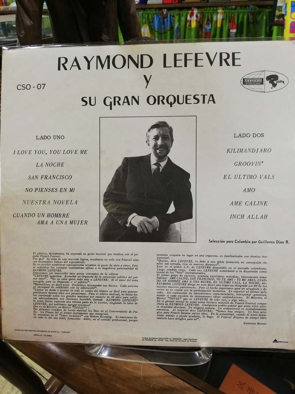 Imagen LP RAYMOND LEFEVRE Y SU GRAN ORQUESTA - RAYMOND LEFEVRE Y SU GRAN ORQUESTA 2