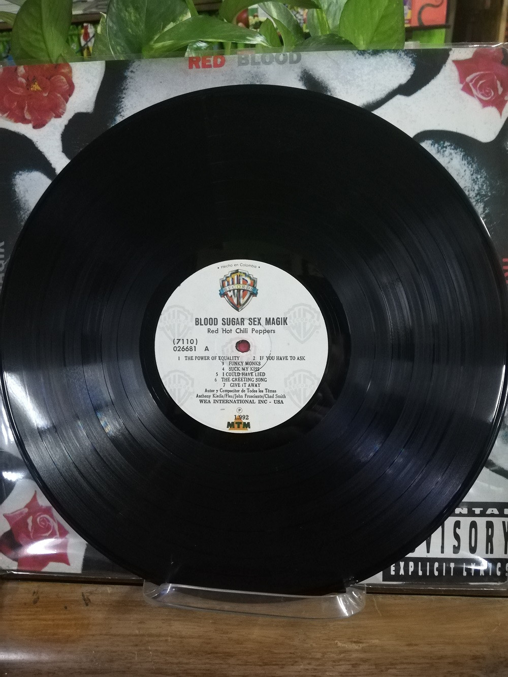 Imagen LP RED HOT CHILI PEPPERS - BLOOD SUGAR SEX MAGIC 3