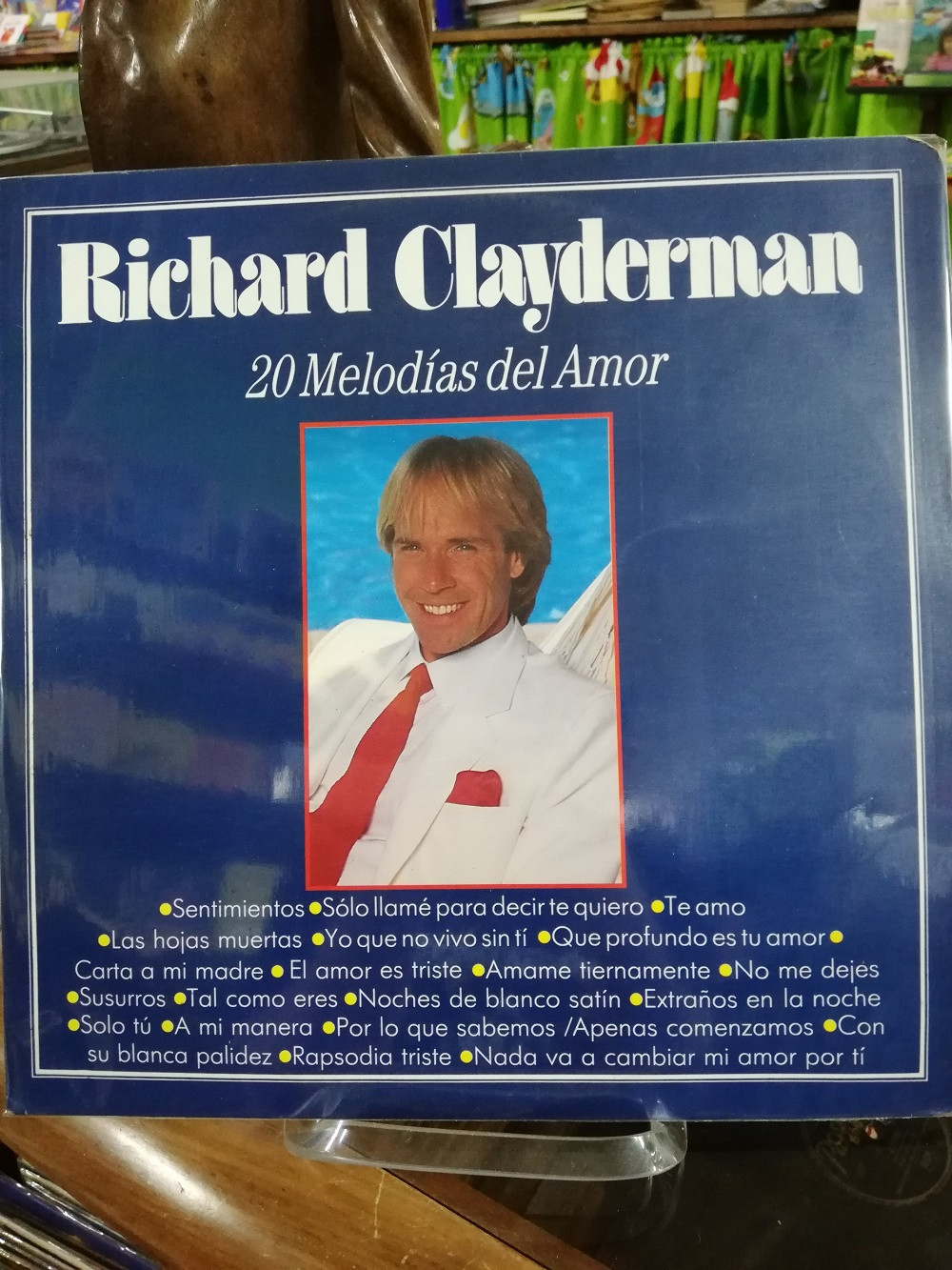Imagen LP RICHARD CLAYDERMAN - 20 MELODIAS DE AMOR