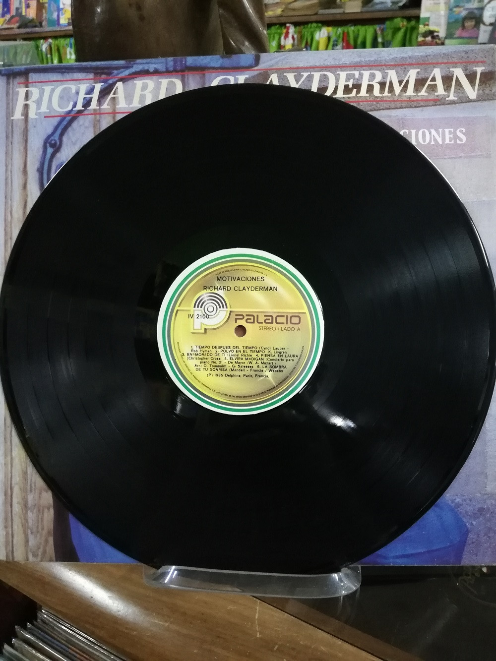 Imagen LP RICHARD CLAYDERMAN - MOTIVACIONES 3