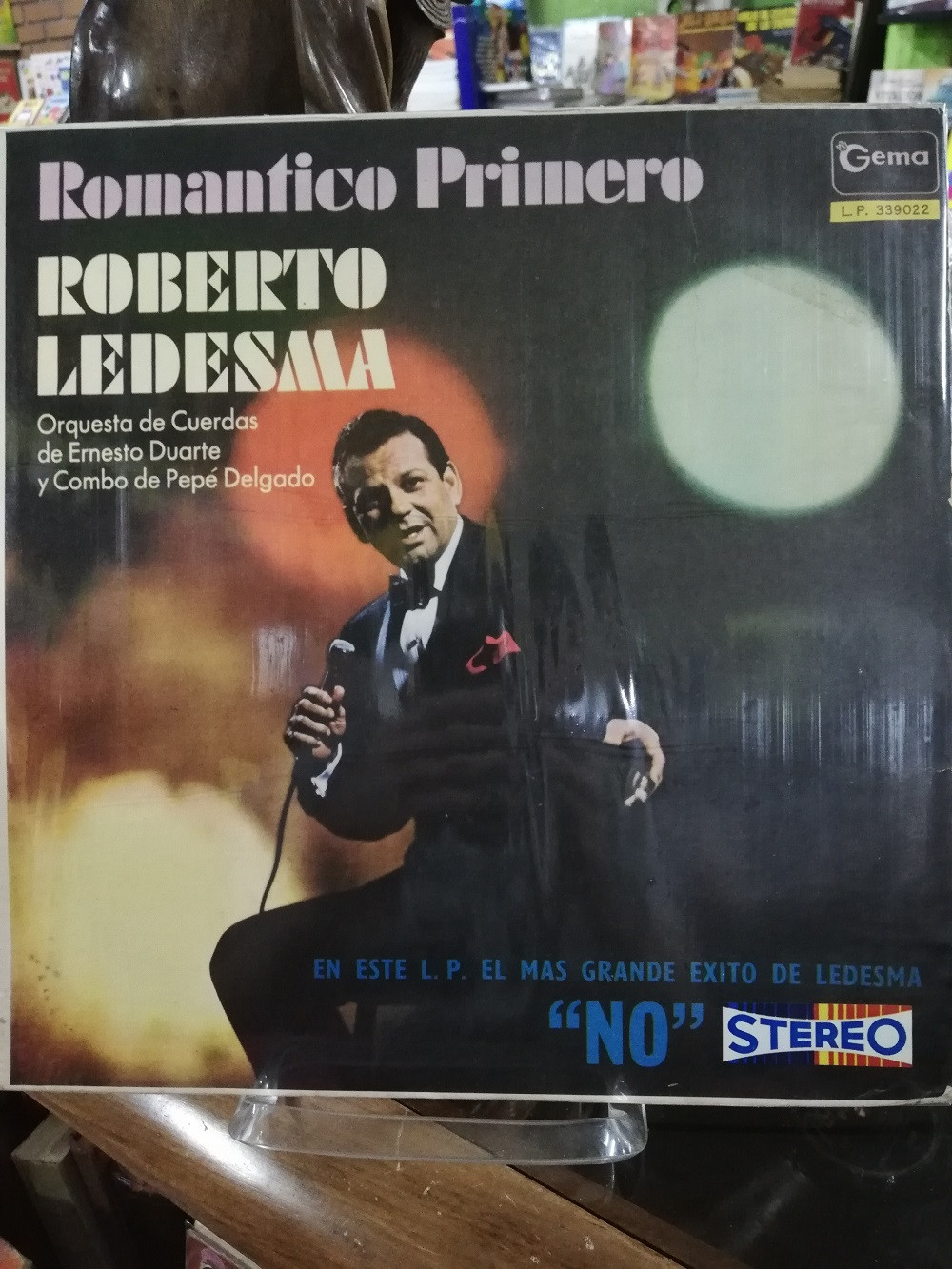 Imagen LP ROBERTO LEDESMA - ROMANTICO PRIMERO