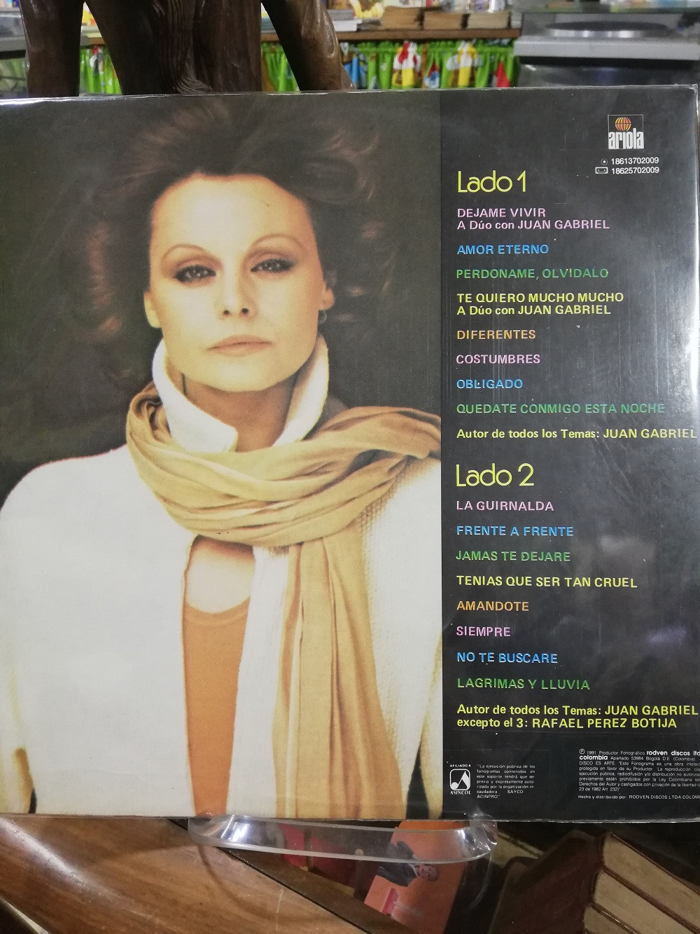 Lp Rocio Durcal 16 Grandes Exitos Vol 2 186113702009 Libreria Atlas