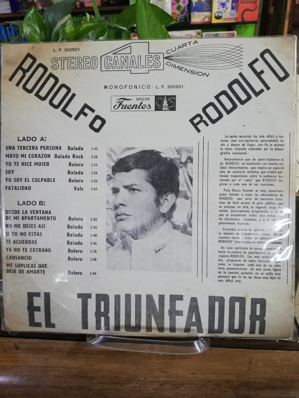 Imagen LP RODOLFO AICARDI - EL TRIUNFADOR 2