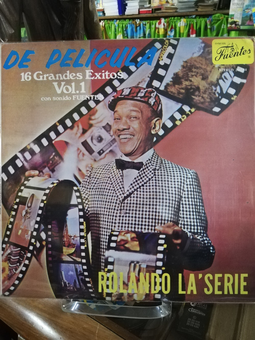 Imagen LP ROLANDO LA SERIE - DE PELICULA, 16 GRANDES EXITOS VOL. 1