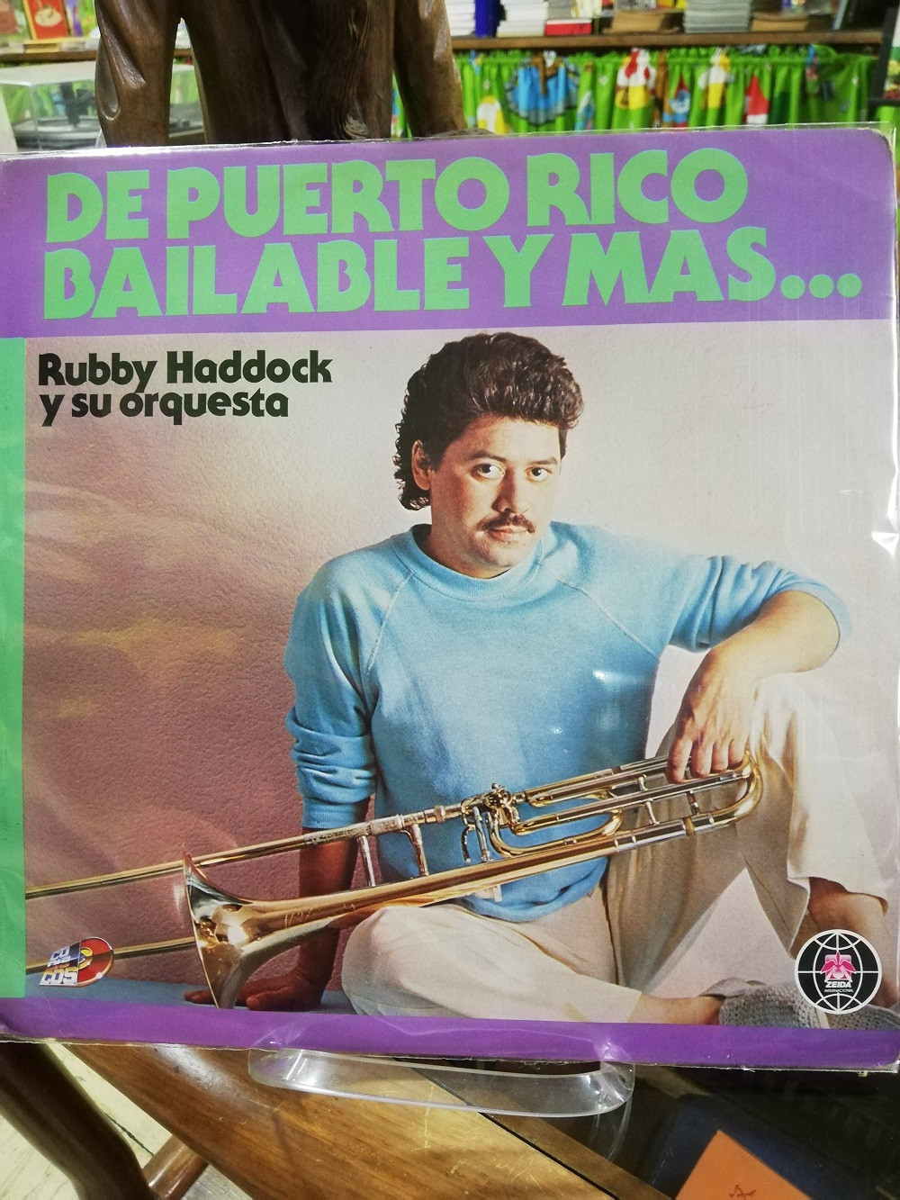 Imagen LP RUBBY HADDOCK Y SU ORQUESTA - DE PUERTO RICO BAILABLE Y MAS...