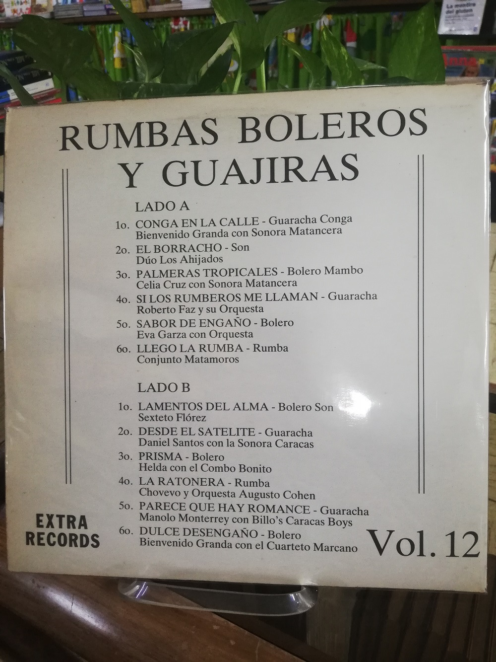Imagen LP RUMBAS, BOLEROS Y GUAJIRAS VOL. 12 2