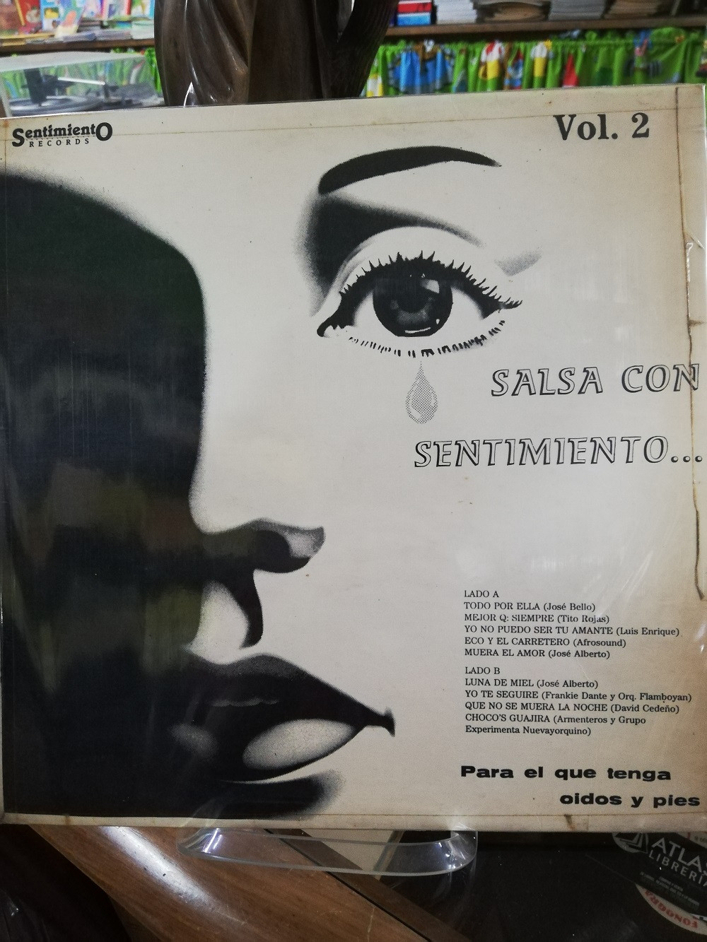 Imagen LP SALSA CON SENTIMIENTO - SALSA CON SENTIMIENTO VOL 2
