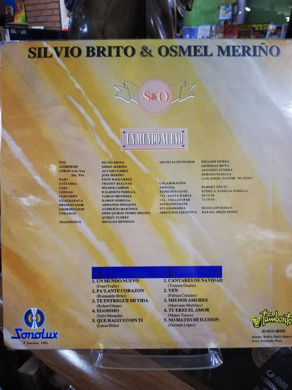 Imagen LP SILVIO BRITO & OSMEL MERIÑO - UN NUEVO MUNDO 2