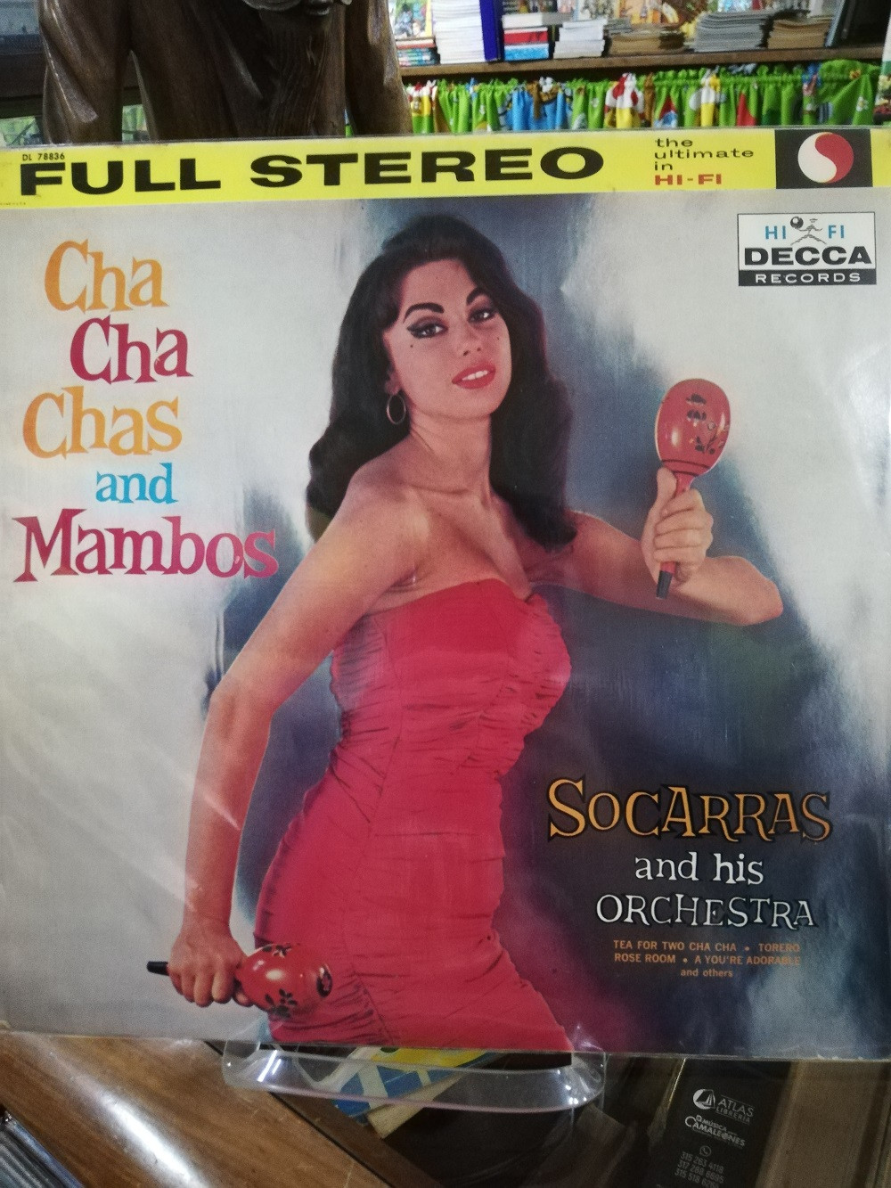 Imagen LP SOCARRAS AND HIS ORCHESTRA - CHA CHA CHAS AND MAMBOS 1