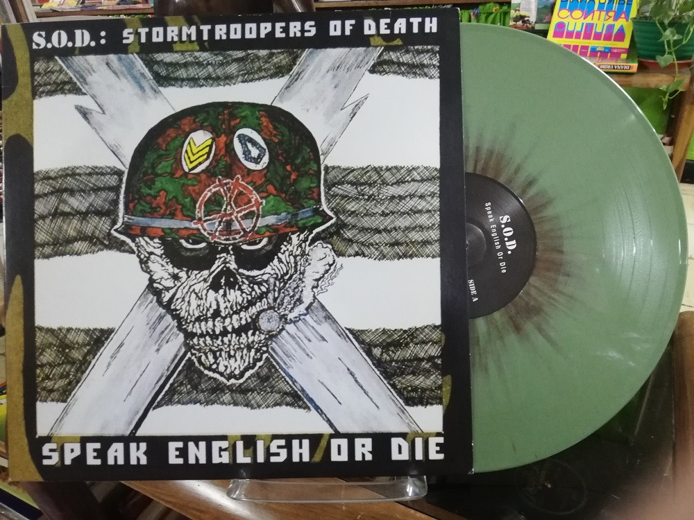 Imagen LP S.O.D. STORMTROOPERS OF DEATH - SPEAK ENGLISH OR DIE 1