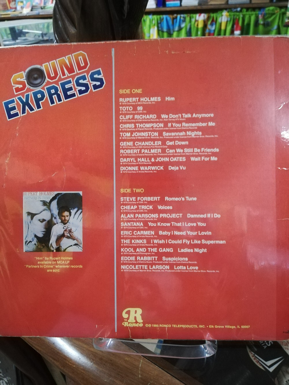 Imagen LP SOUND EXPRESS - 18 ORIGINAL HITS 2