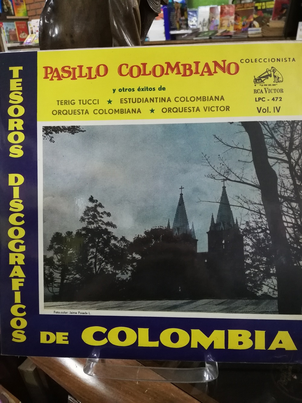 Imagen LP TESOROS DISCOGRÁFICOS DE COLOMBIA VOL. 4 - PASILLO COLOMBIANO 1