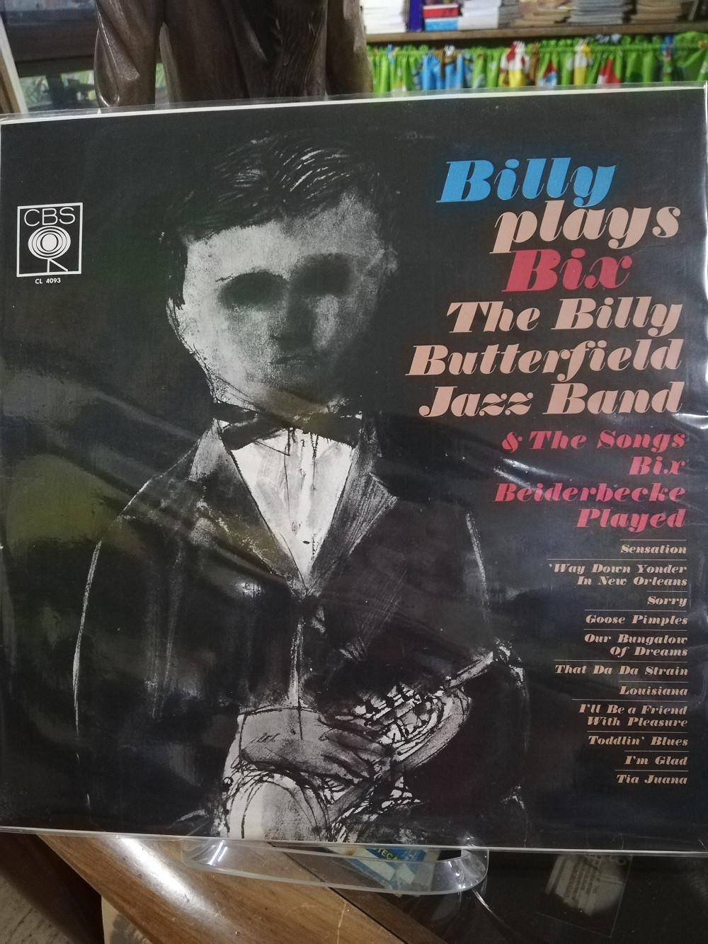 Imagen LP THE BILLY BUTTERFIELD JAZZ BAND - BILLY PLAYS BIX