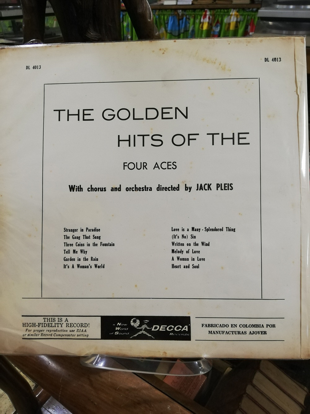 Imagen LP THE FOUR ACES - THE GOLDEN HITS 2