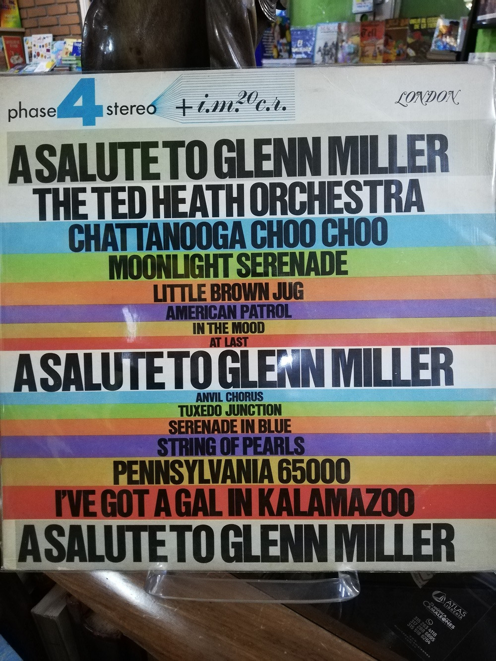 Imagen LP THE TED HEATH ORCHESTRA - A SALUTE TO GLENN MILLER