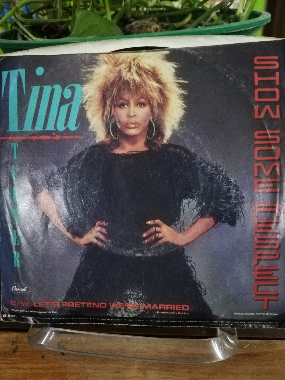 Imagen LP TINA TURNER - SHOW SOME RESPECT / LET´S PRETEND WE´RE MARRIED 2
