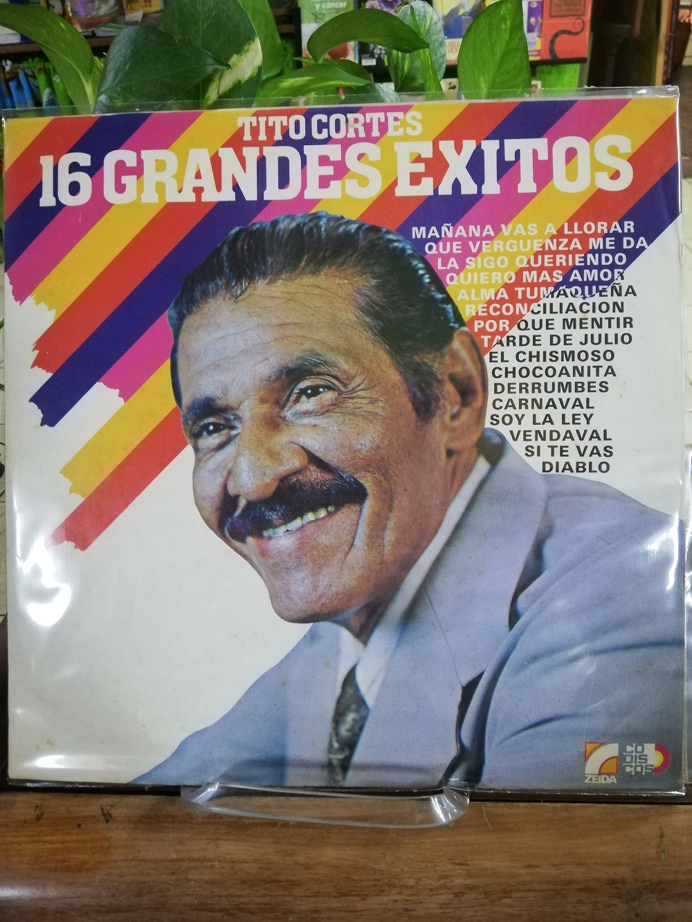 Lp Tito Cortes 16 Grandes Exitos 29820965 Libreria Atlas