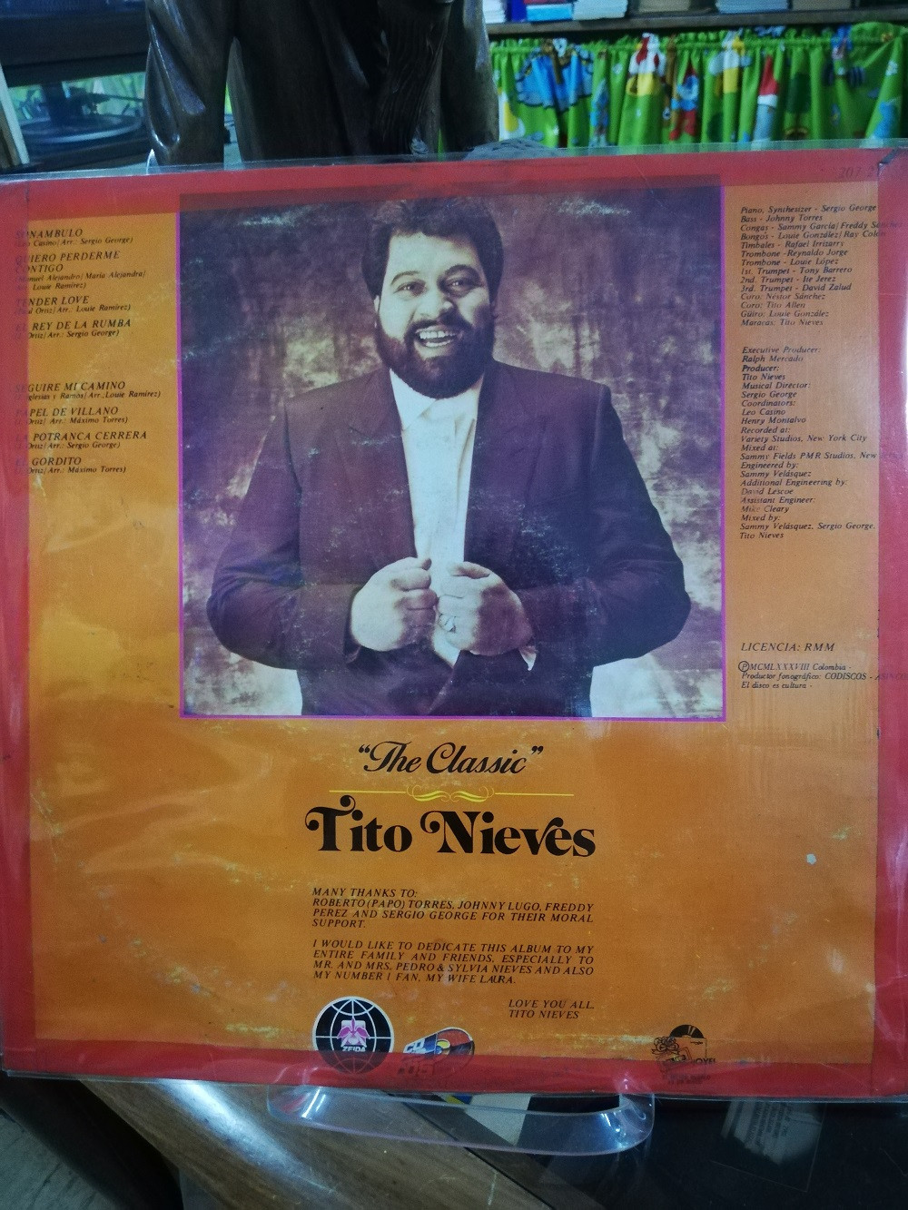 Imagen LP TITO NIEVES - THE CLASSIC 2
