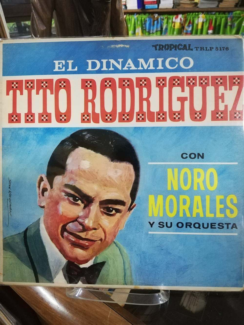 Imagen LP TITO RODRIGUEZ CON NORO MORALES Y SU ORQUESTA - EL DINAMICO 1