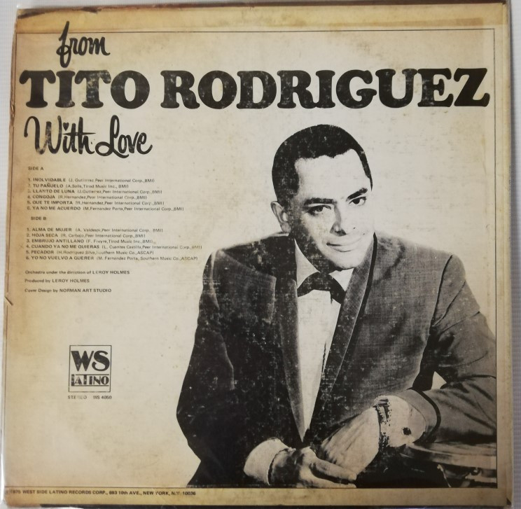 Imagen LP TITO RODRIGUEZ - FROM TITO RODRIGUEZ WITH LOVE 2