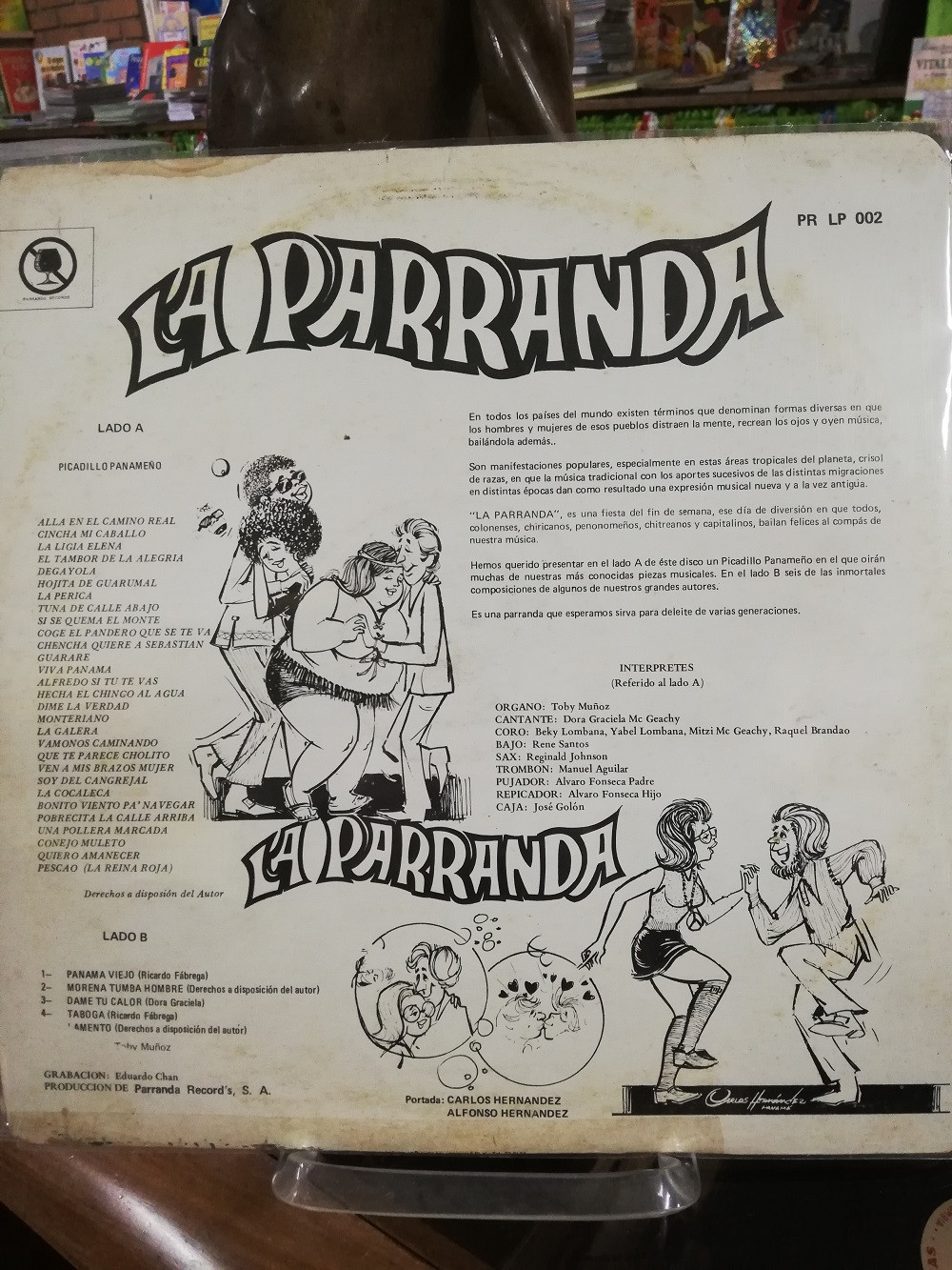 Imagen LP TOBY MUÑOZ - LA PARRANDA 2