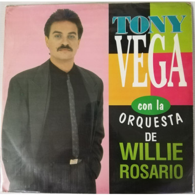 ImagenLP TONY VEGA - TONY VEGA CON LA ORQUESTA DE WILLIE ROSARIO