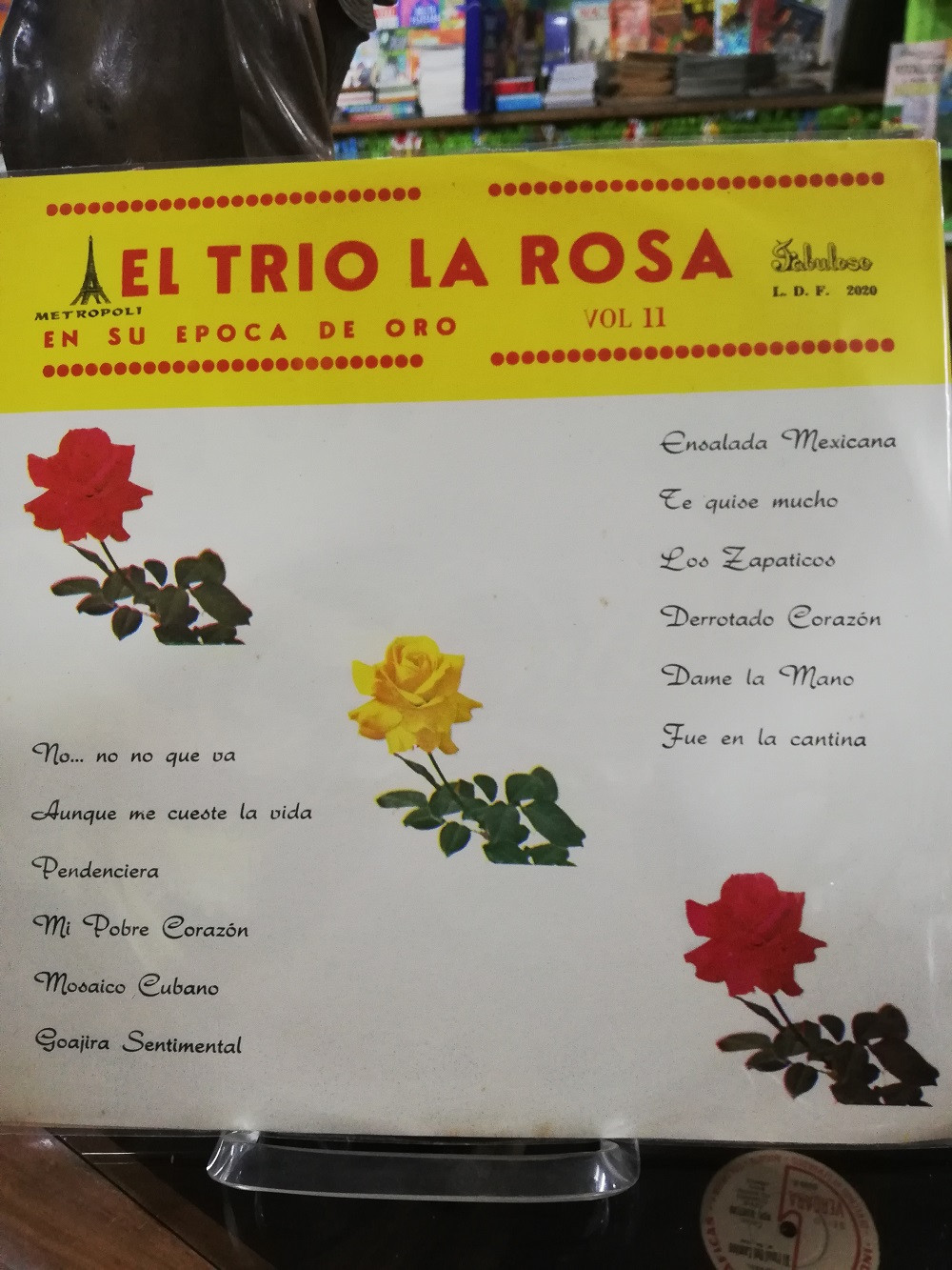 Imagen LP TRIO LA ROSA - EN SU EPOCA DE ORO VOL. 2
