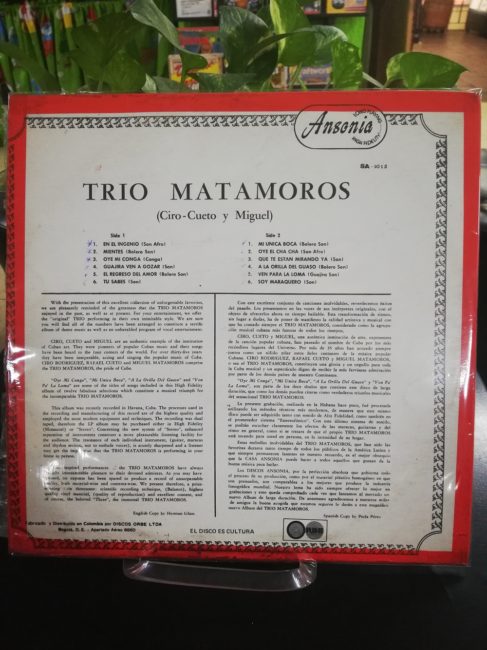 Imagen LP TRIO MATAMOROS  2