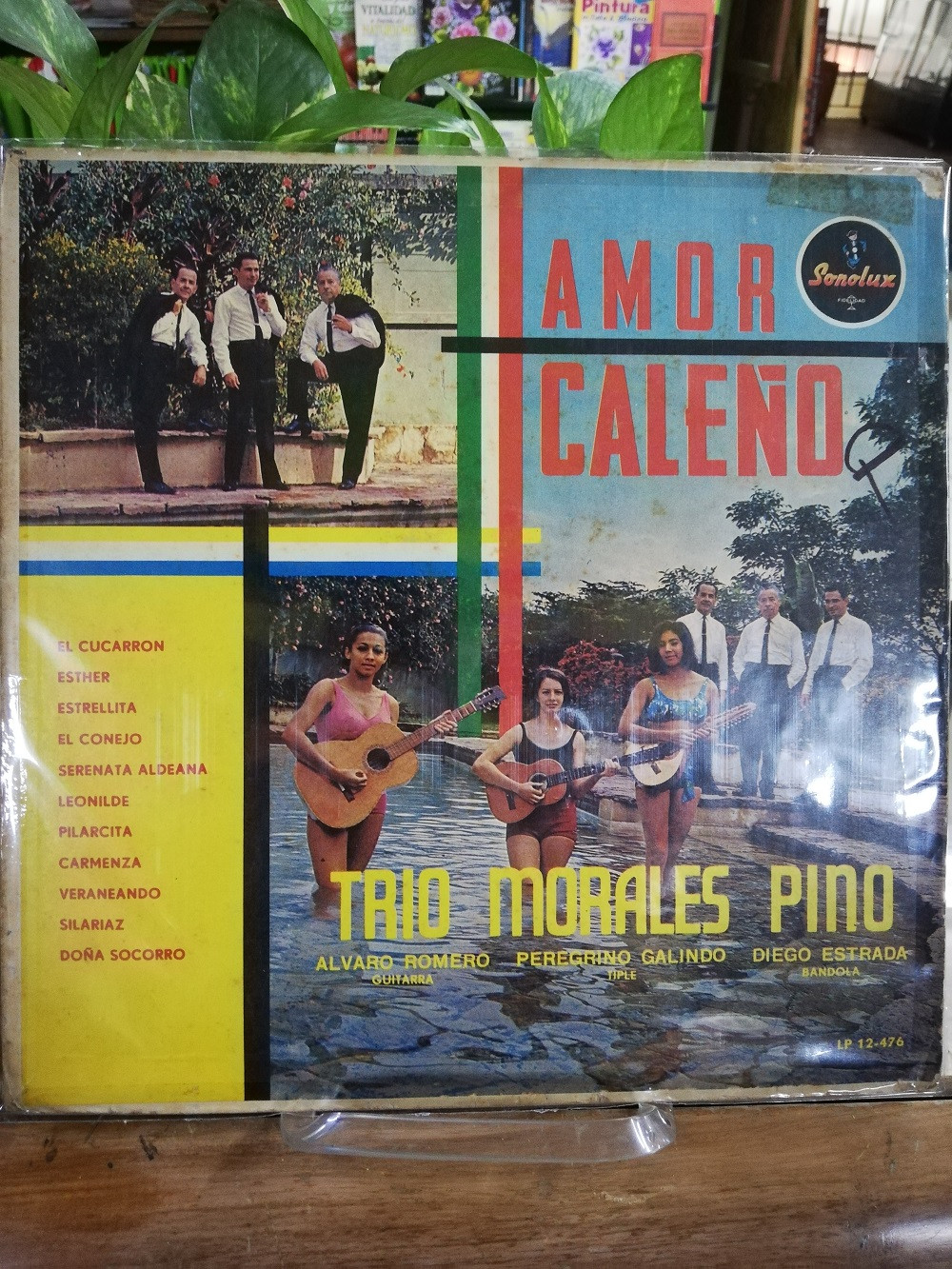 Imagen LP TRIO MORALES PINO - AMOR CALEÑO