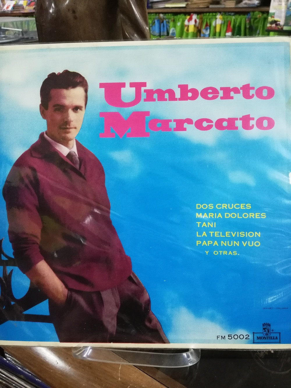 Imagen LP UMBERTO MARCATO - CON ACOMPAÑAMIENTO DE ORQUESTA