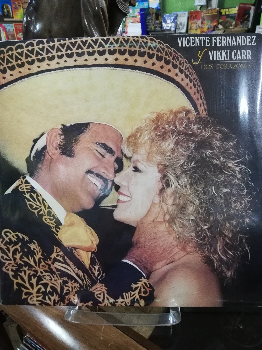 Imagen LP VICENTE FERNANDEZ Y VIKKI CARR - DOS CORAZONES 1