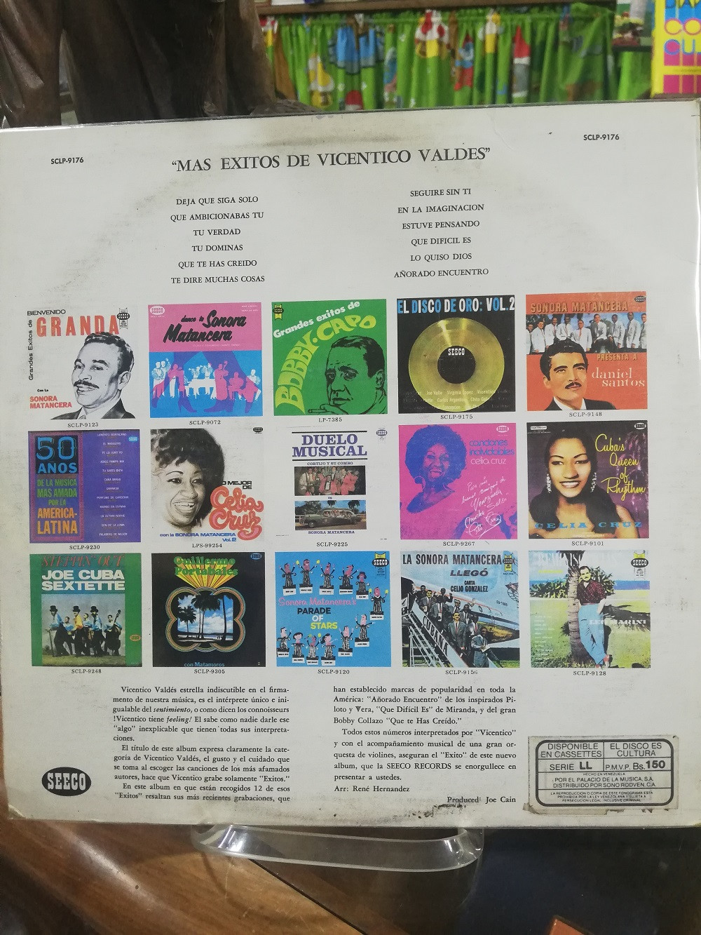 Imagen LP VICENTICO VALDES - MAS EXITOS DE VICENTICO VALDES 2