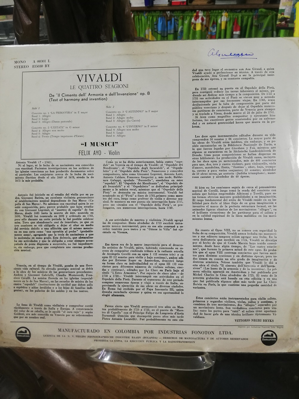 Imagen LP VICENTICO VALDES - MAS EXITOS DE VICENTICO VALDES 4