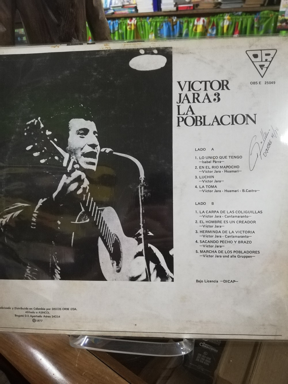 Imagen LP VICTOR JARA - LA POBLACIÓN 2