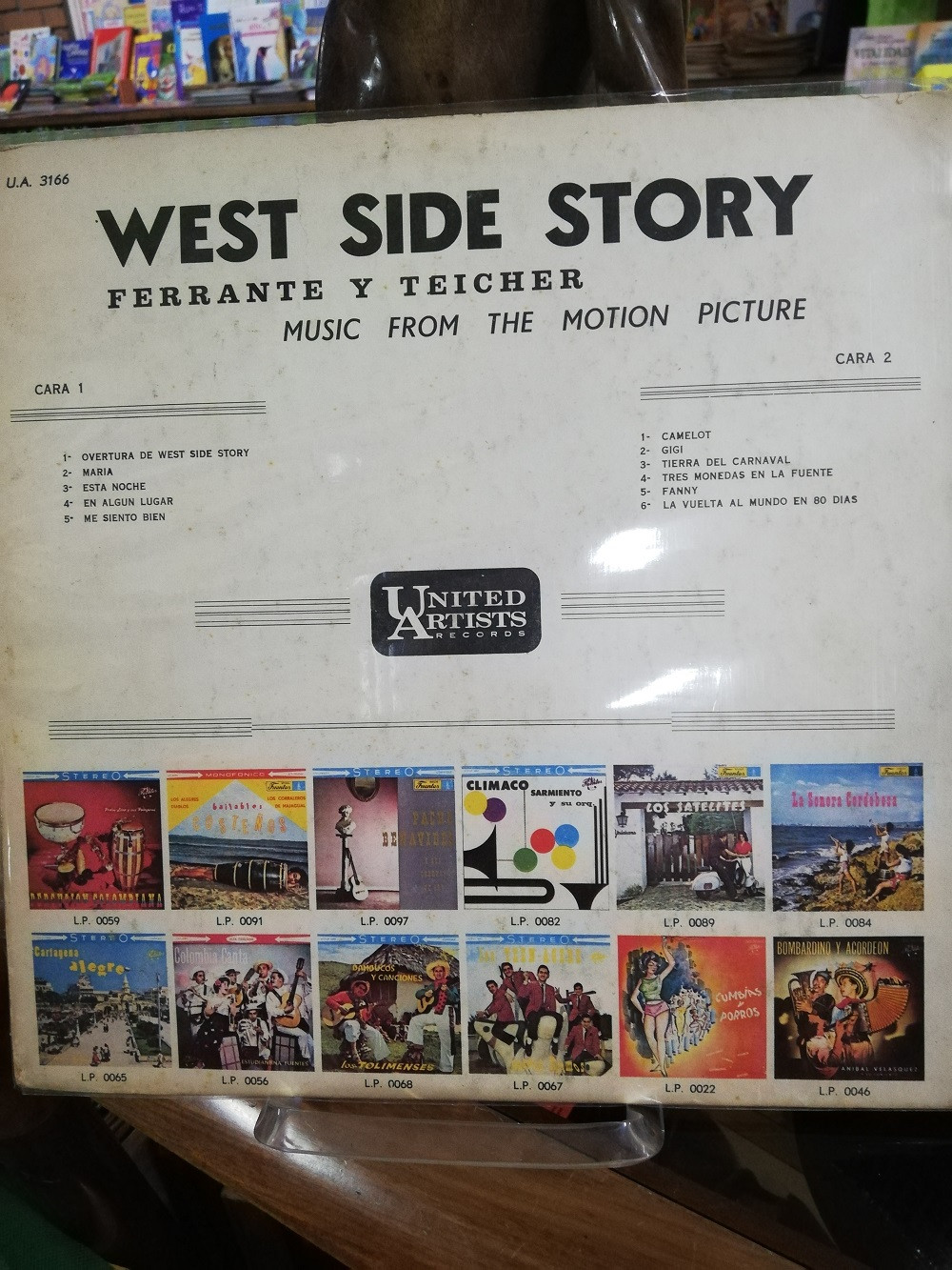 Imagen LP WEST SIDE STORY - MUSIC FROM MOTION PICTURE 2