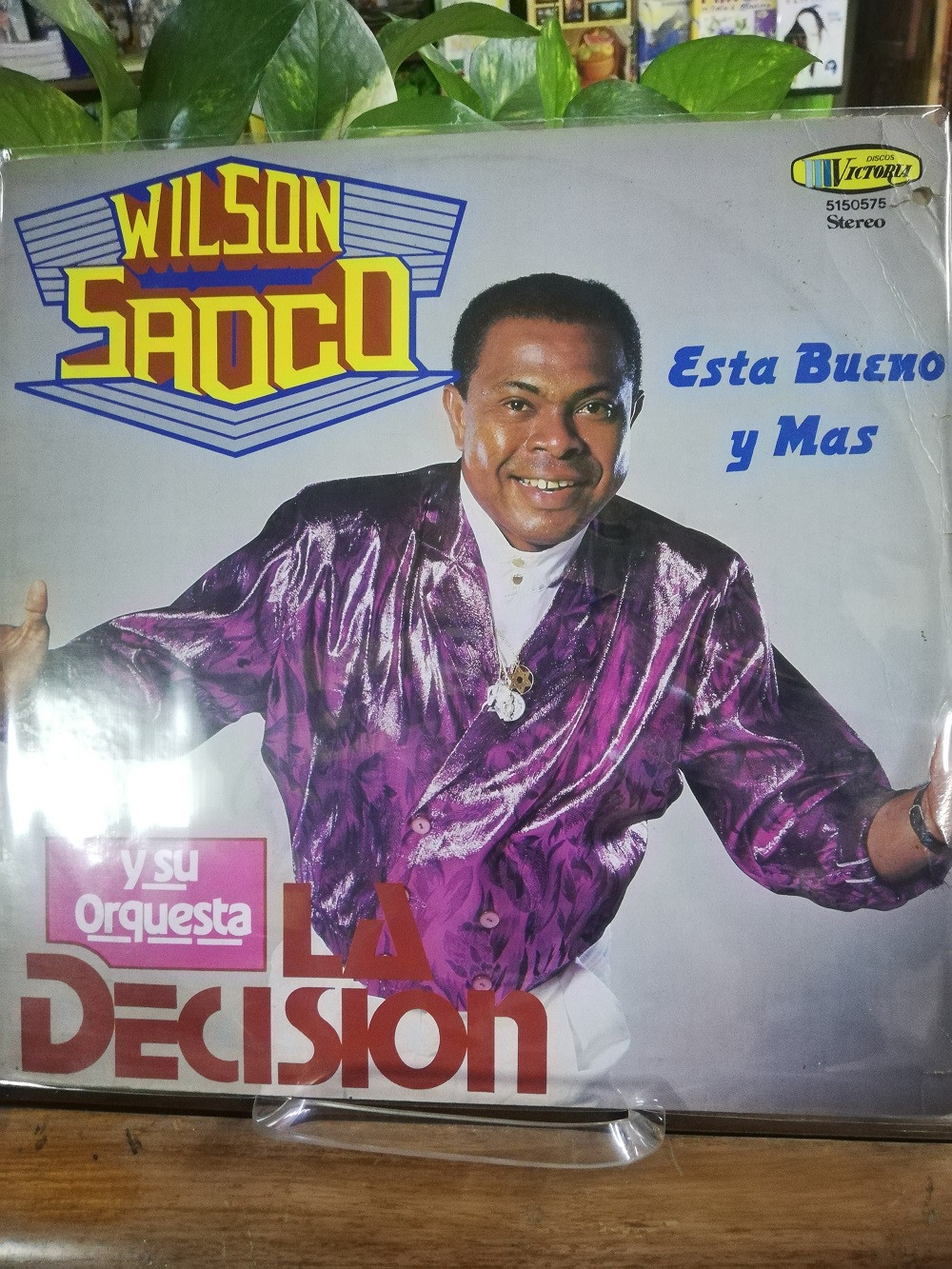Imagen LP WILSON SAOCO Y SU ORQUESTA LA DECISIÓN - ESTA BUENO Y MAS 1