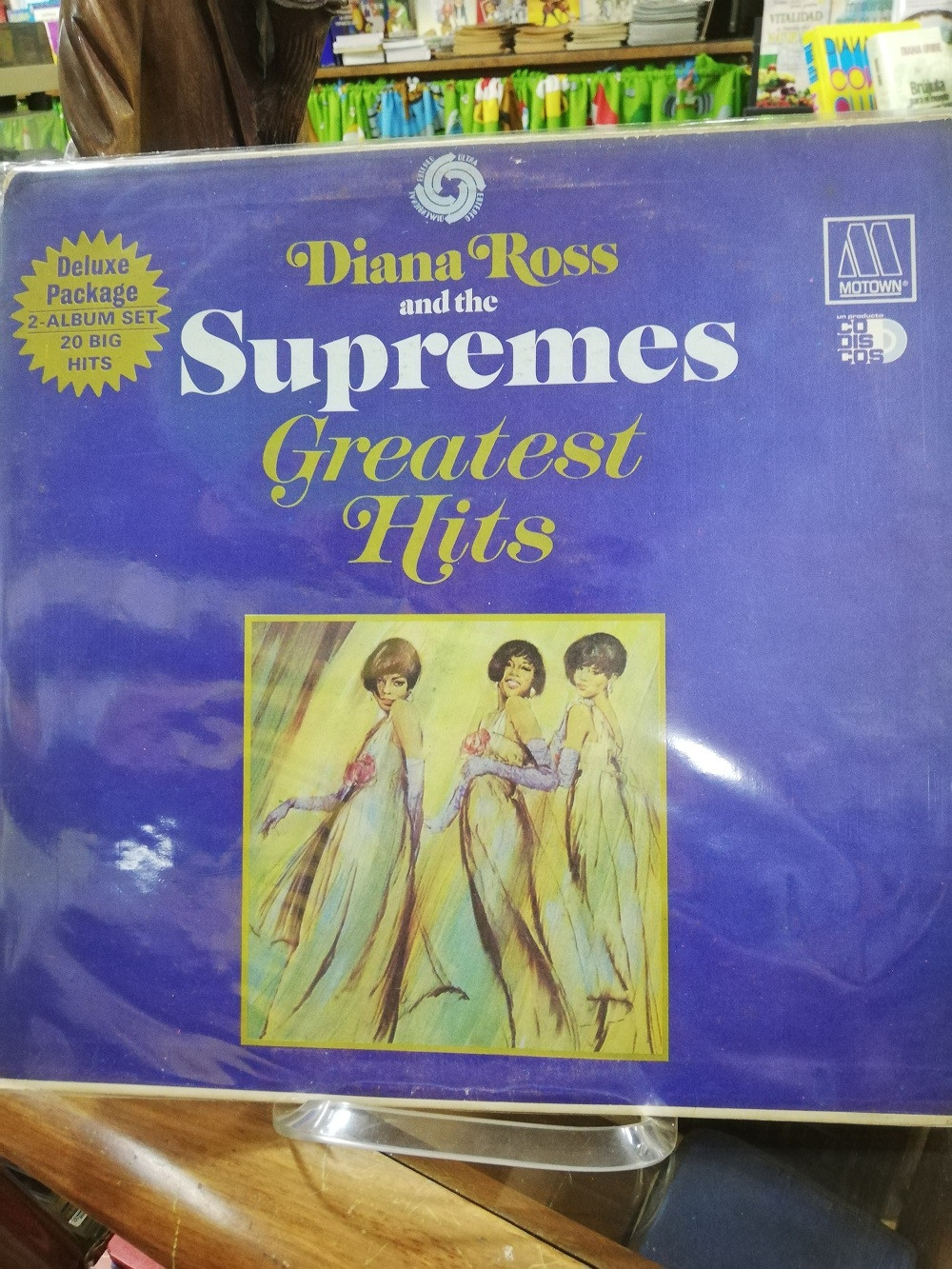 Imagen LP X 2 DIANA ROSS AND THE SUPREMES - GREATEST HITS 1