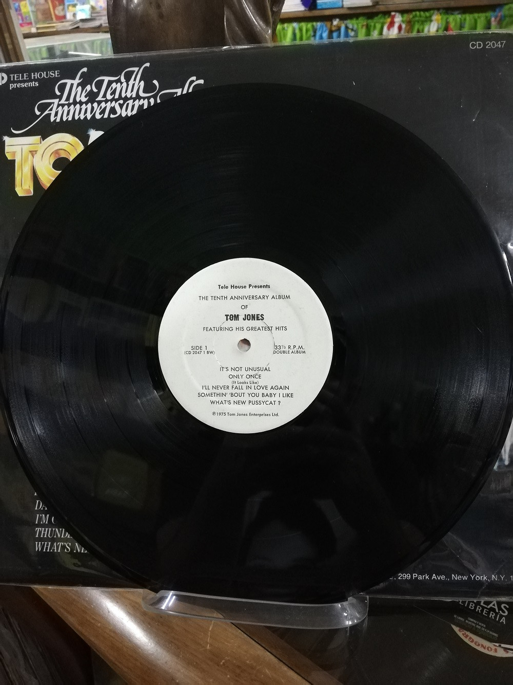 Imagen LP X 2 TOM JONES - THE TENTH ANNIVERSARY ALBUM 3