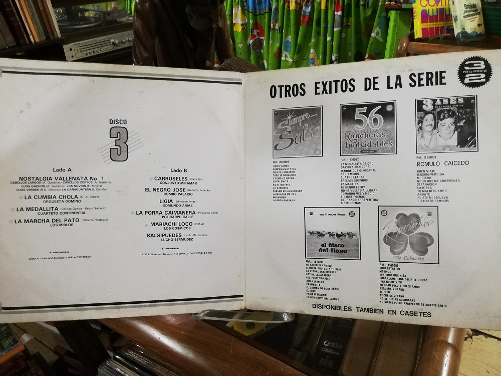 Imagen LP X 3 BAILABLES DE TODOS LOS AÑOS - VARIOS INTERPRETES 3