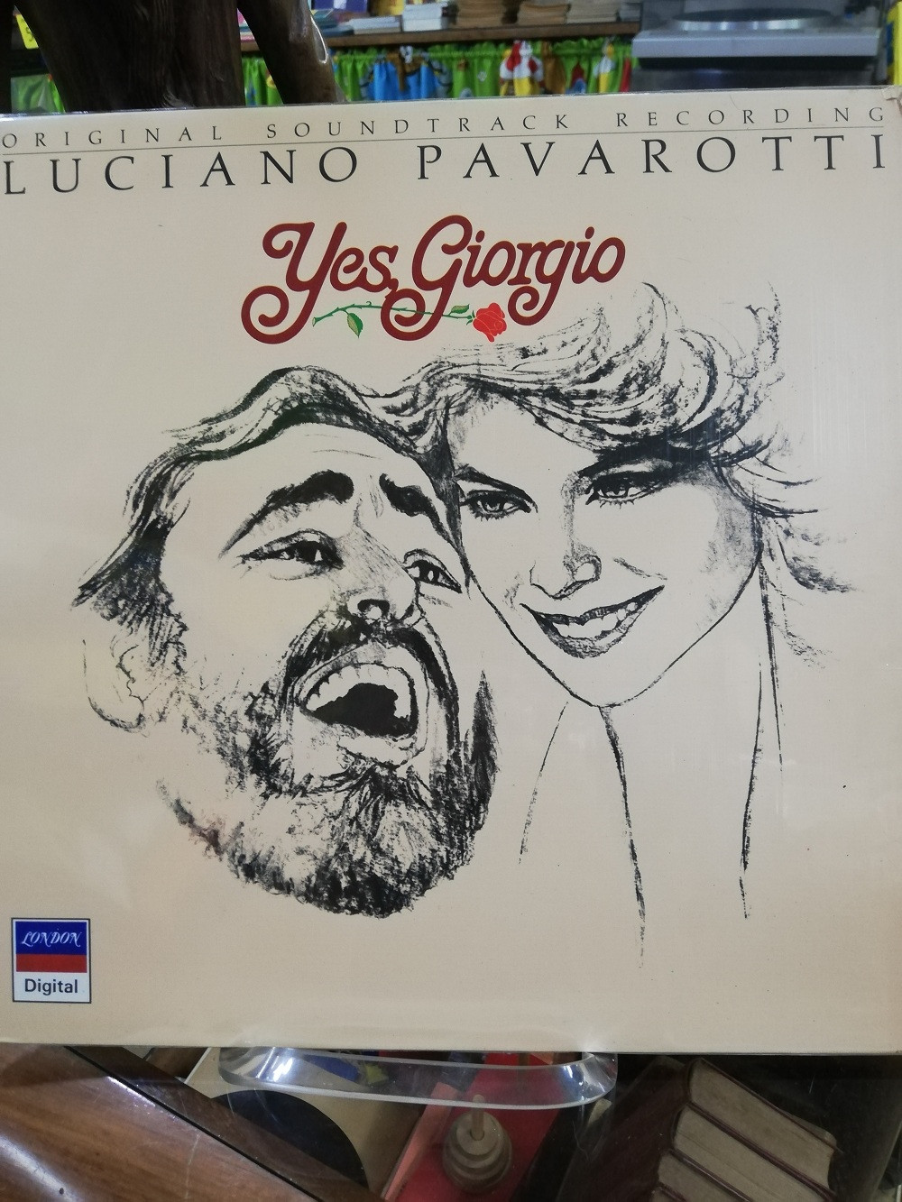 Imagen LP YES, GIORGIO LUCIANO PAVAROTTI - ORIGINAL SOUNDTRACK RECORDING 1