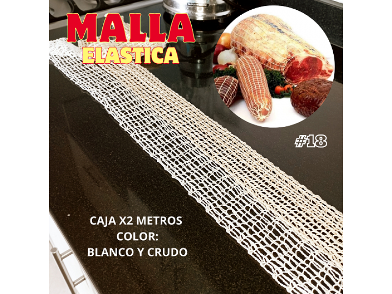 Malla elástica para carne