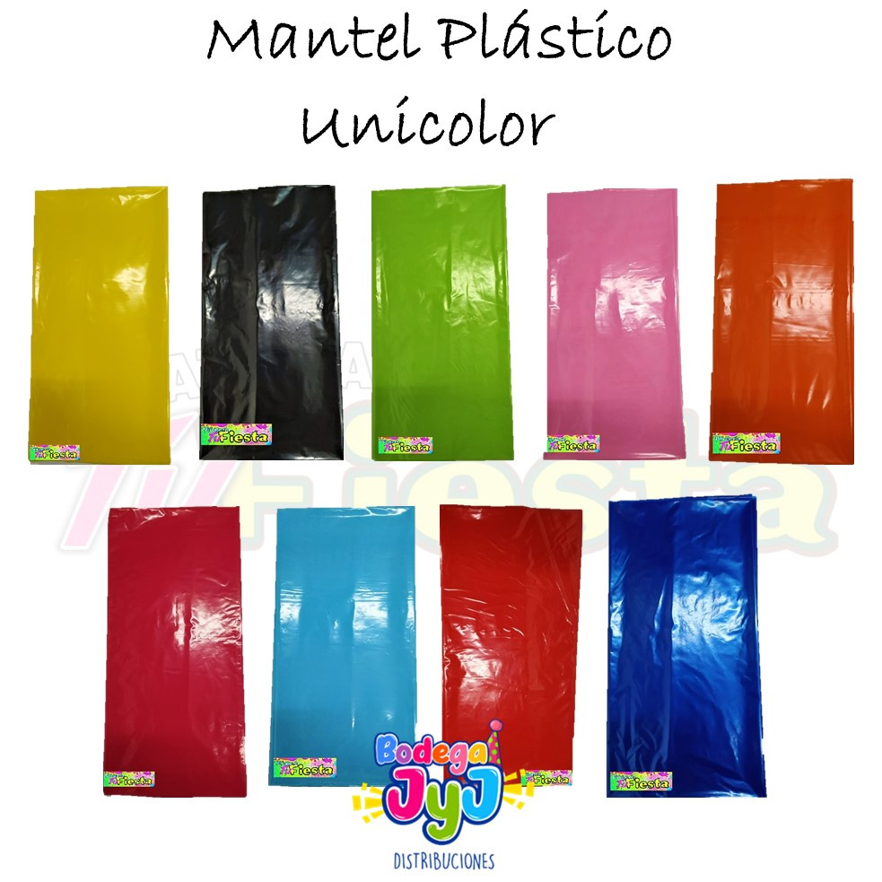Imagen Mantel Unicolor Plástico  1
