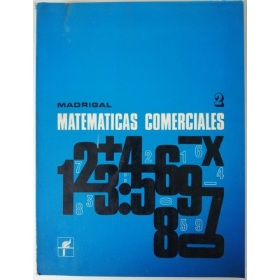 ImagenMATEMÁTICAS COMERCIALES VOL. 2 - MADRIGAL
