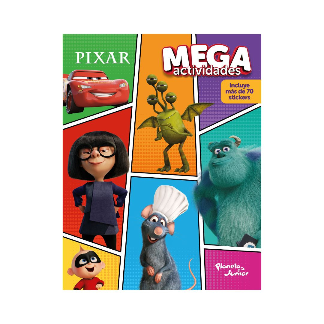 Imagen Mega Actividades. Pixar 1