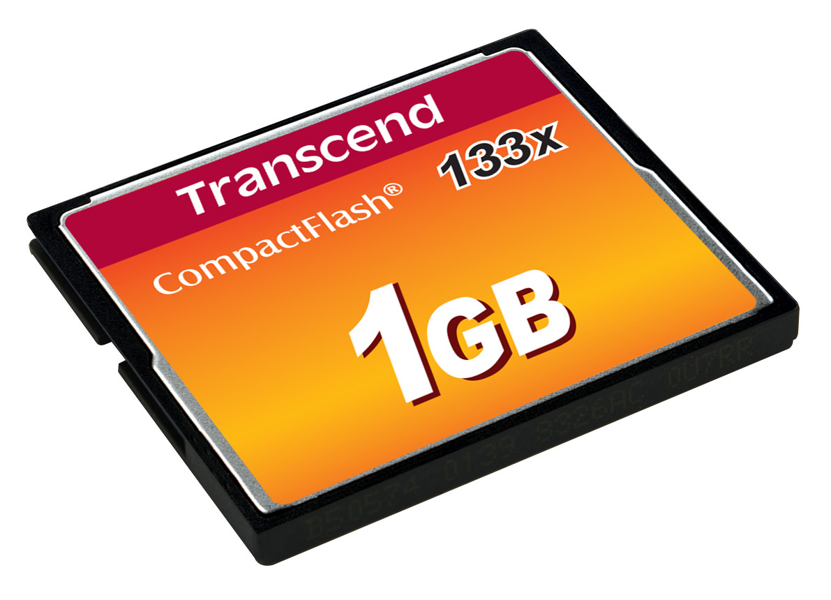 Imagen Memoria Compact Flash 1GB 133x Transcend 2