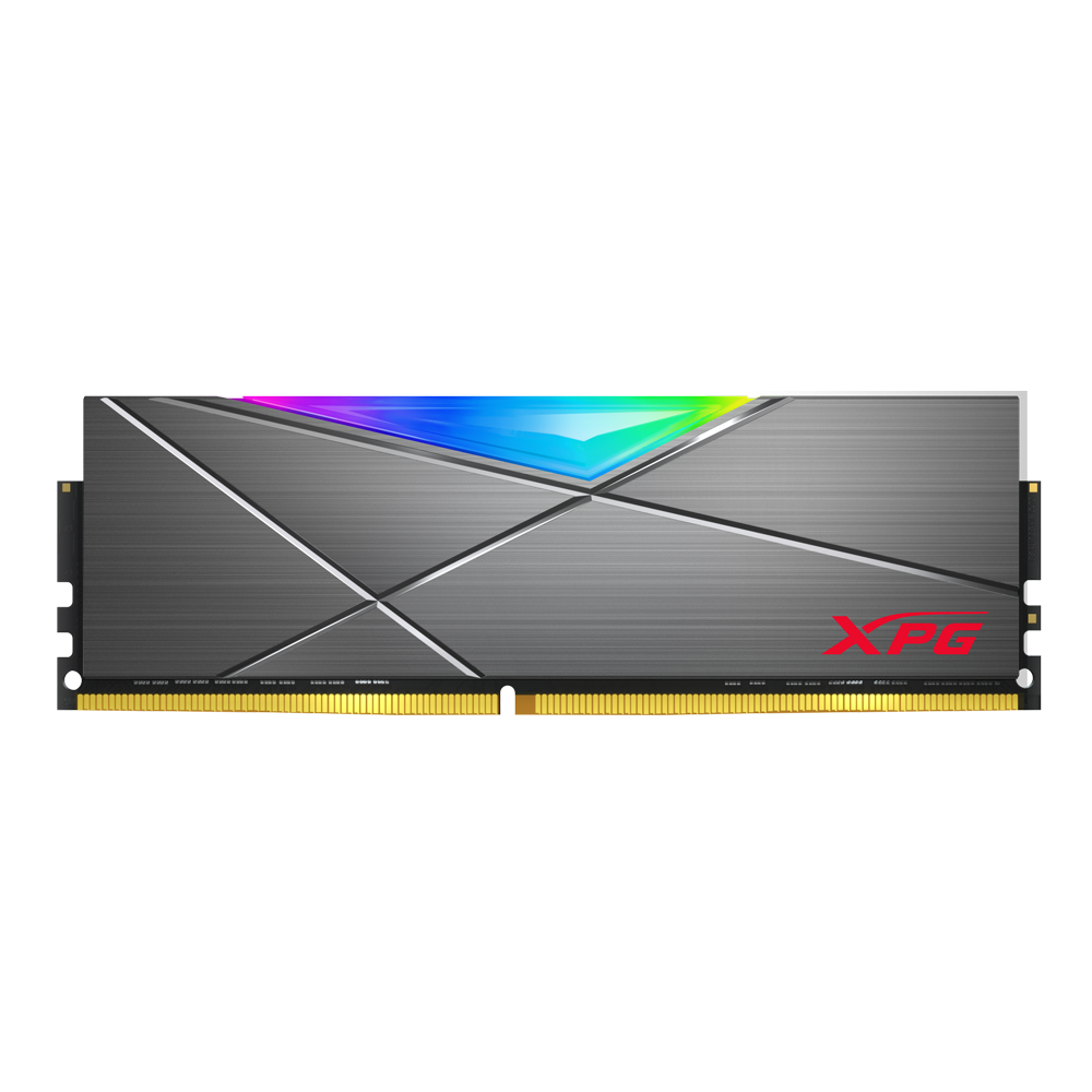 Imagen Memoria Ram XPG D50 8 Gigas Disipada RGB 3200 mhz Negra 2