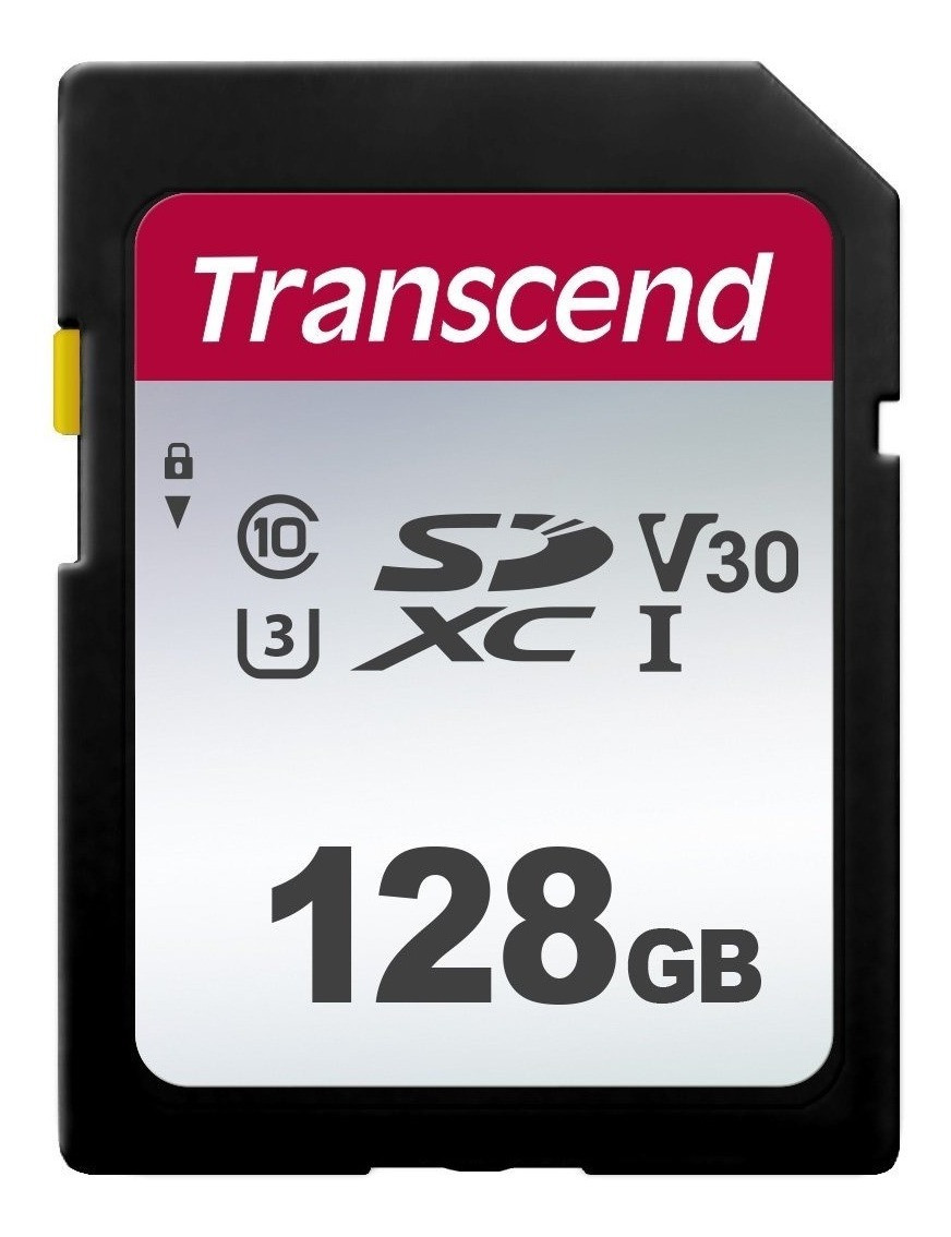 Imagen Memoria SDXC 128GB Transcend Clase 10 300S 2