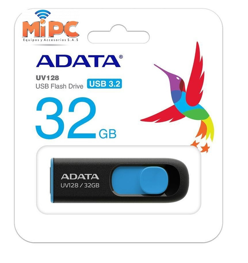 Imagen MEMORIA USB ADATA UV128 32GB USB 3.2
