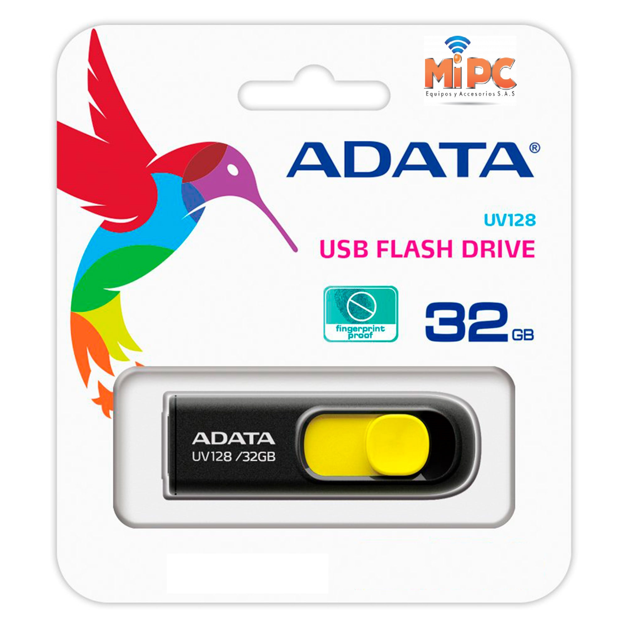 Imagen MEMORIA USB ADATA UV128 32GB USB 3.2 2