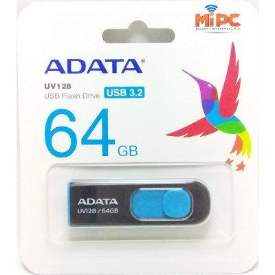 ImagenMemoria USB ADATA UV128 64GB USB 3.2